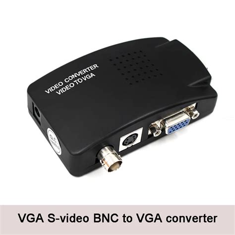 Conversor De V Deo Bnc Para Vga Entrada V Deo Para Pc Adaptador