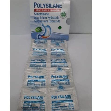 Jual Polysilane Tablet Kemasan Strip Isi 8 Tablet Shopee Indonesia