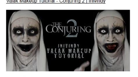 Makeup Hantu Valak | Saubhaya Makeup