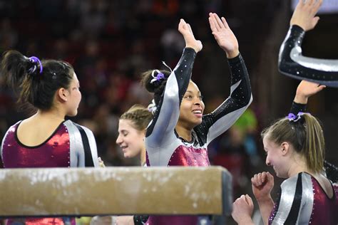 Du Gymnastics Nina Mcgee University Of Denver Gymnast Nin Flickr