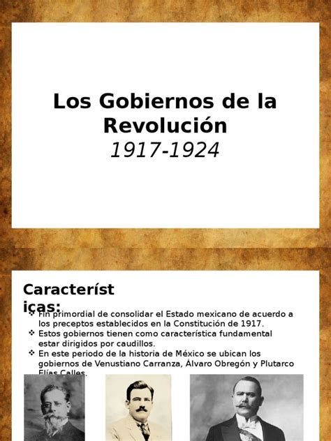 Gobiernos De La Revolución Mexicana Descargar Gratis Pdf México Agitación