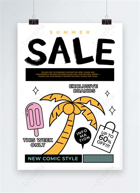 Comic season promotion flyer poster template image_picture free ...