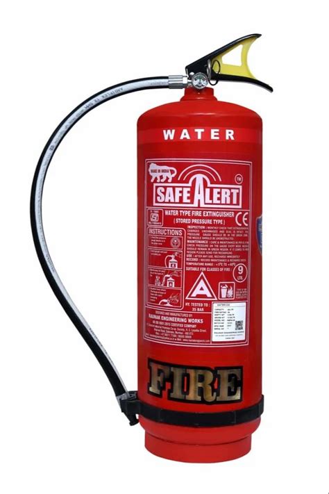 Class A Litre Safe Alert Water Type Fire Extinguisher At In Mumbai