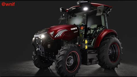 Case Ih Reveals Its New Farmall 75c Electric Utility Tractor Youtube