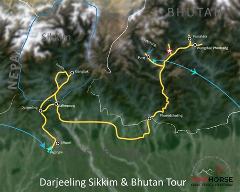 Darjeeling Sikkim & Bhutan Tour