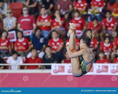 Pandelela Rinong Pamg of Malaysia Competes in the Women`s 10m Platform ...