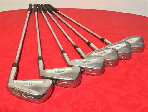 6 Club Vintage Wilson Aviator Blade Golf Clubs Iron Set Etsy