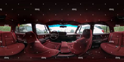 360° View Of Vintage Oldsmobile Ninety Eight Interior 1992 Alamy