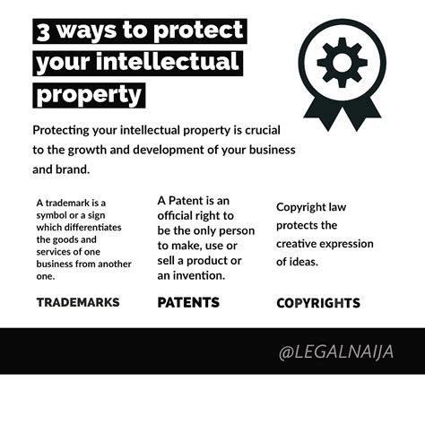 Ways To Protect Your Intellectual Property Rights Legalnaija