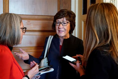 Democrats Increase Pressure On Susan Collins As Senate Trump