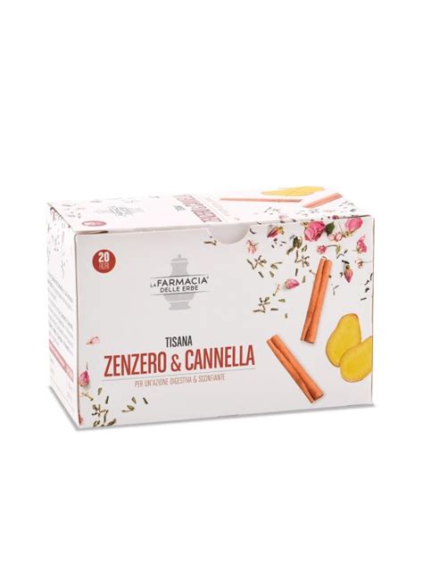 LAngelica Tisana Zenzero Cannella La Farmacia Delle Erbe