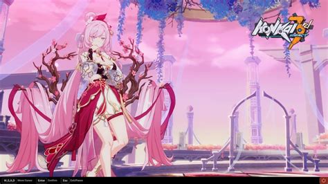 Elysia New Costume Peachy Spring Costume Pulls Honkai Impact Youtube