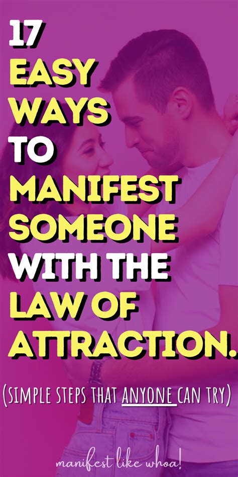 How To Manifest Someone With The Law Of Attraction Ultimate Guide