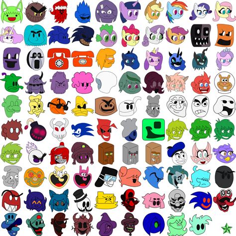 Fnf Icons Set 3 By Greenstarartwork On Deviantart