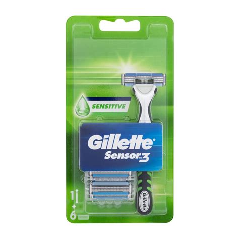 Gillette Sensor3 Sensitive Rasoio Uomo Set Parfimo It