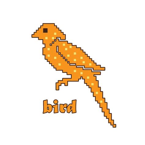 100 000 Pixel Bird Vector Images Depositphotos