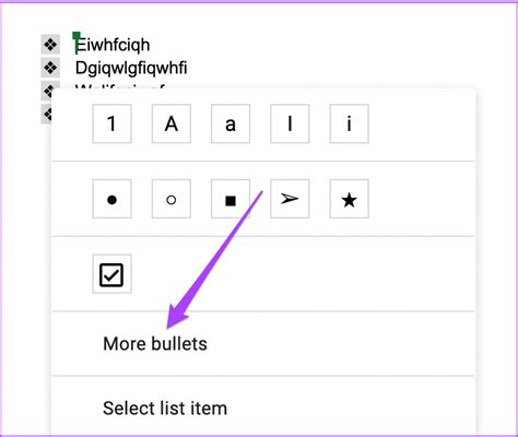 How To Add A Bullet Point In Docs Templates Printable Free