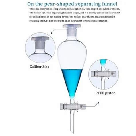 Funnel Separating Pear Shape Ptfe Key Stopper At Rs Piece