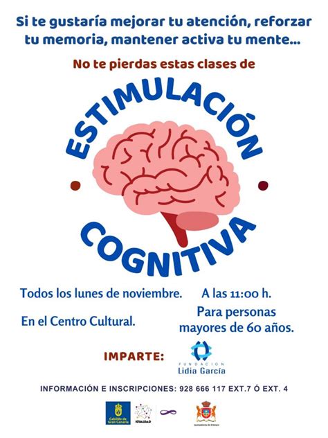 CLASES DE ESTIMULACIÓN COGNITIVA Ayuntamiento de Artenara