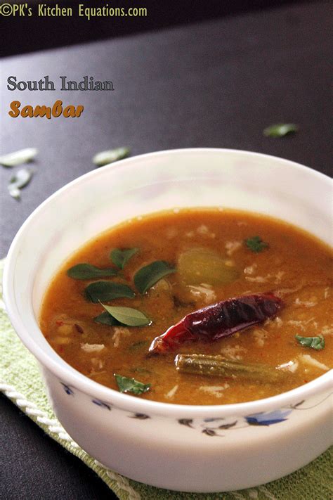 South Indian Sambar Homemade Sambar Recipe