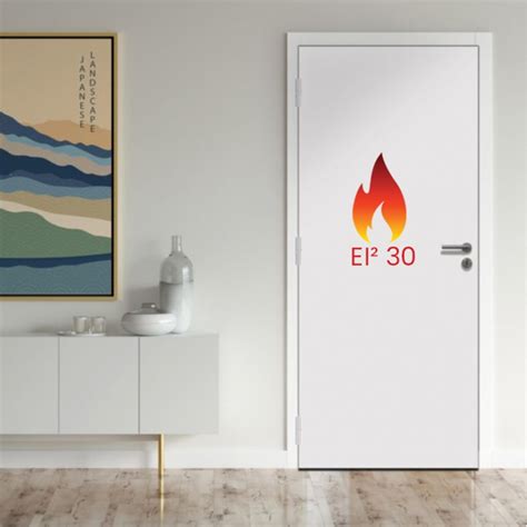 Bloc Porte Bois 1 Vantail Coupe Feu EI30