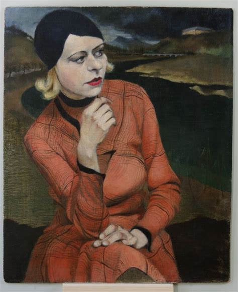 Kurt Eichler Mädchen im karierten Kleid 1930 kunstgeschichtestudium