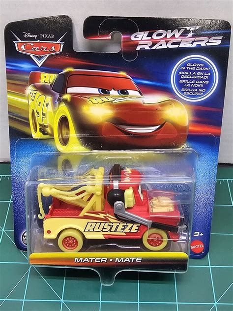 Disney Pixar Cars Glow Racers Mater 2023 Glows In The Dark EBay