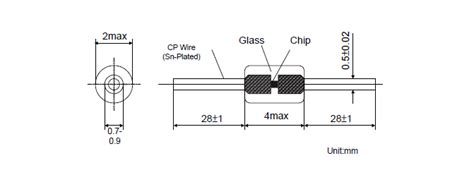 Ntc Glass Axial Thermistor Ntc Temperature Sensor Ntc Power Thermistor