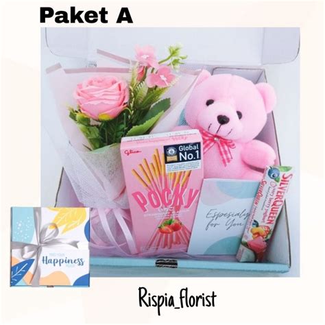 Kado Ulang Tahun Cewek Hadiah Pacar Anniversary Wisuda Lazada Indonesia