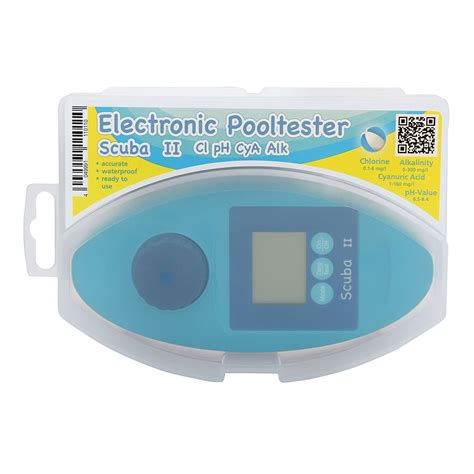 Scuba Ii Elektronischer Pooltester Poolteam