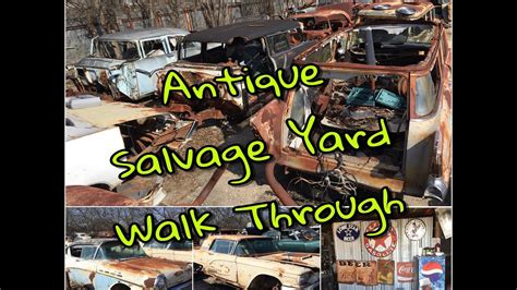 Antique Auto Salvage Yards Near Me Antique Poster