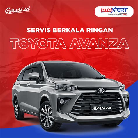 Jual Servis Berkala Ringan Toyota Avanza Garasi Id