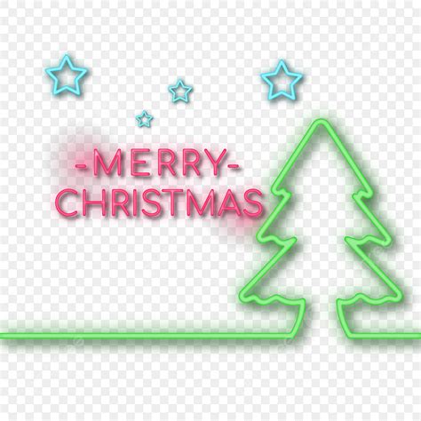 Neon Merry Christmas Vector Hd Images Lettering Merry Christmas In