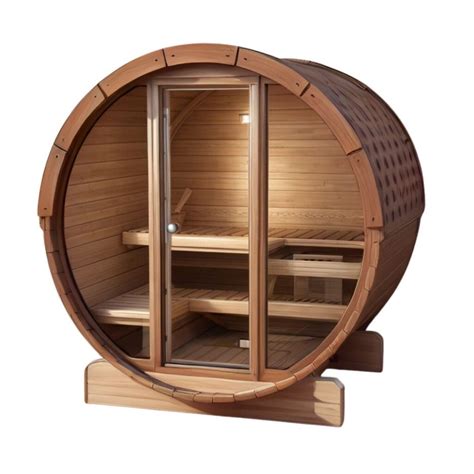 Sauna Aus Thermoholz Dream Plus 230×540 Cm Mit Offener Entspannungszone