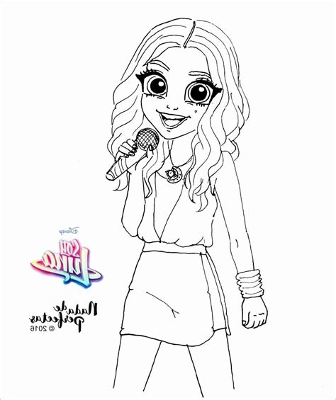 Beau De Coloriage Soy Luna Galerie Coloriage