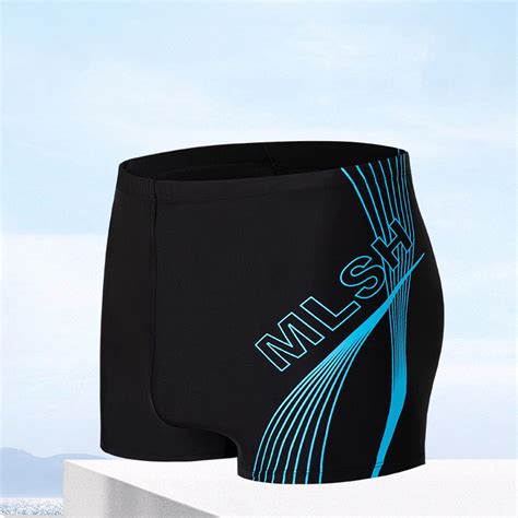 Herrnalise Swim Jammers For Men Square Leg Swimsuit Athletic Training