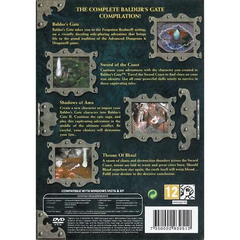 Baldurs Gate 4 In 1 Boxset Pc Retrodungeon