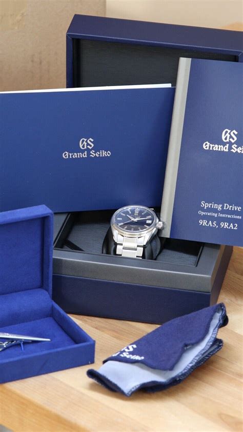 Grand Seiko SLGA007 Lake Suwa Spring Drive Limited Edition Full Set