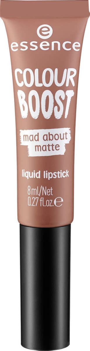 Essence Colour Boost Mad About Matte Liquid Lipstick 01 Dusty Romance