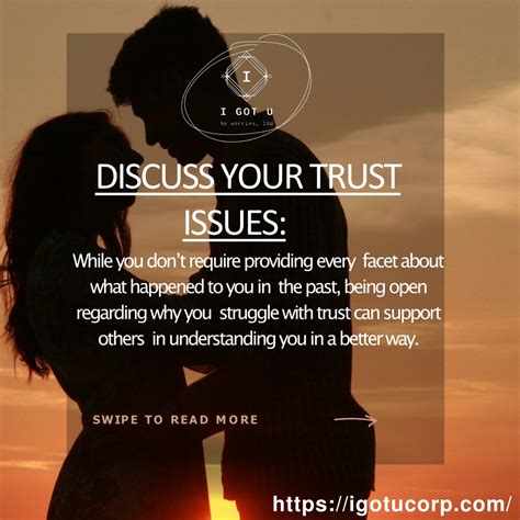 how to fix trust issues in a relationship