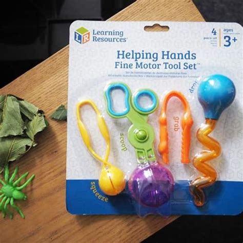 Learning Resources Helping Hands Fine Motor Tool Set Shopee Malaysia