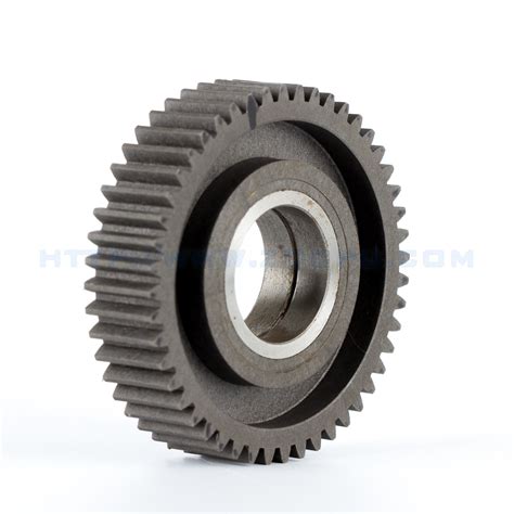 Custom Black Pinion Helical Tooth Bevel Gears Plastic Nylon Tooth