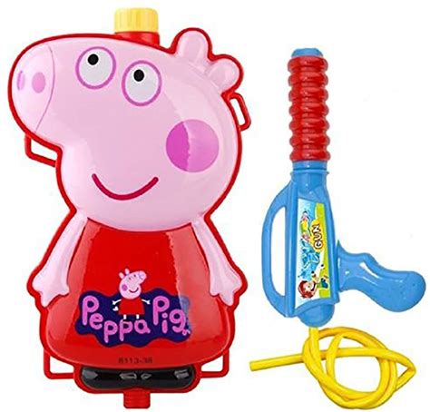 Buy D Y Peppa Pig Holi Pressure Water Gun Pichkari Tank Backpack