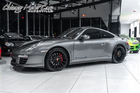 Used 2009 Porsche 911 Carrera 4S Coupe Meteor Grey PDK Trans Tubi