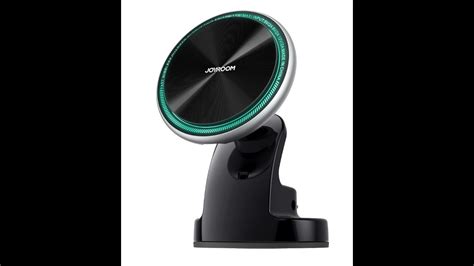 JOYROOM JR ZS290 Magnetic Wireless Car Charger Holder With LED Letter