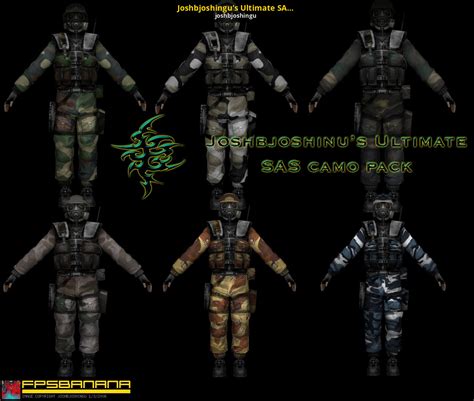 Joshbjoshingus Ultimate Sas Camo Pack Counter Strike Source Mods