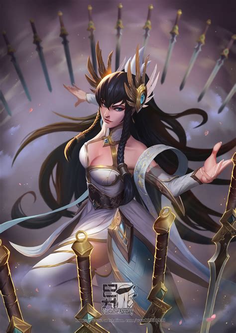 Sfondi Proxy Xi Disegno Donne League Of Legends Irelia Capelli