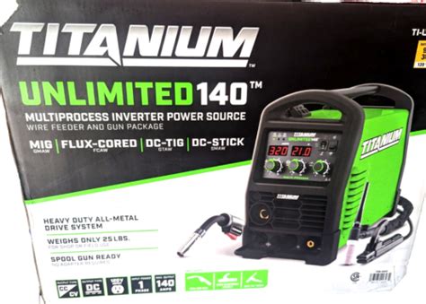 Titanium Unlimited Multi Process Inverter Power Source Welder Ti