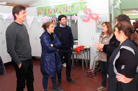 Iparraguirre Recorri Las Obras Del Nuevo Edificio De La Escuela N