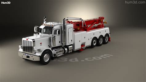 View Of Peterbilt Wrecker Truck D Model Dmodels Store